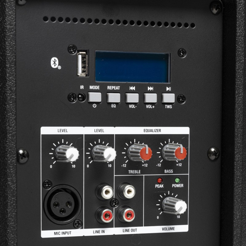 Stagg AS10 Активна двулентова тонколона 10" с Bluetooth