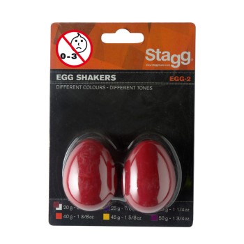 Маракаси тип яйце - чифт EGG-2 RD