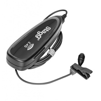 Безжичен микрофон брошка SUW 12L UHF LAVALIER