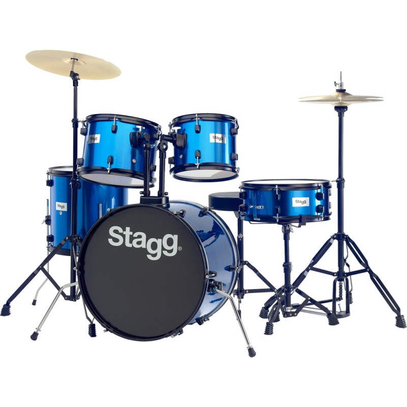 Комплект акустични барабани TIM120B BL