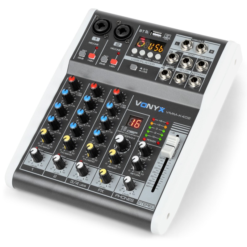 Смесителен пулт 2 моно VMM-K402