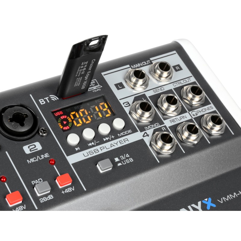 Смесителен пулт 2 моно VMM-K402