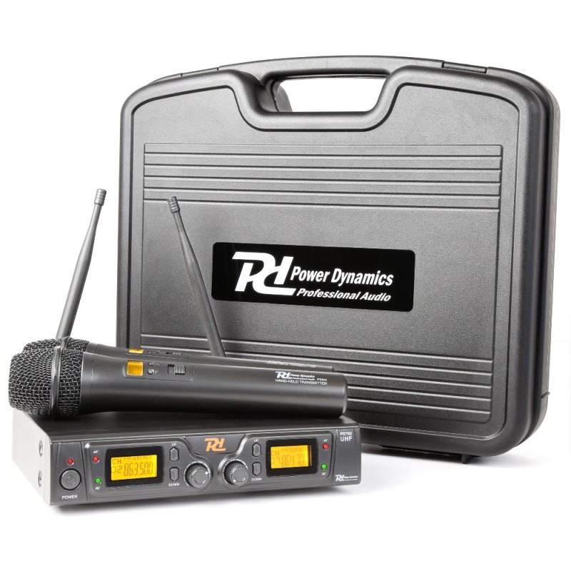 Два микрофона с една майка PD782 2X 8-CHANNEL UHF 