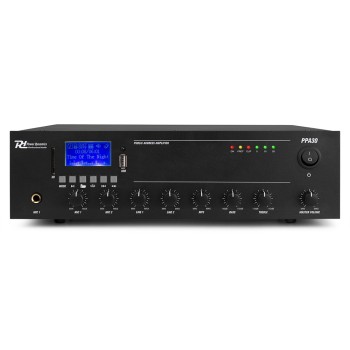 Миксер с усилвател 30W,100V PPA30