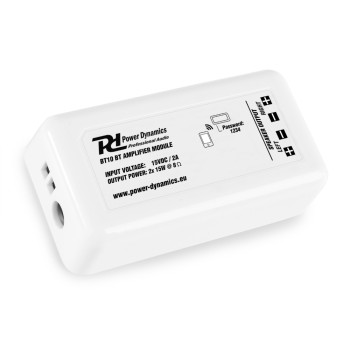 Компактен стерео усилвател с Bluetooth Power Dynamics BT10