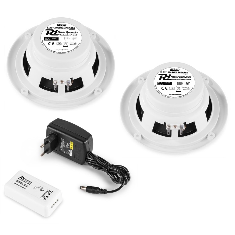 Компактен Bluetooth стерео усилвател с 5" колони BT10SET 