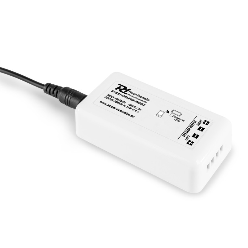 Компактен Bluetooth стерео усилвател с 5" колони BT10SET 