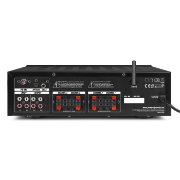 4-зонов усилвател 4x100W, Bluetooth PV240BT