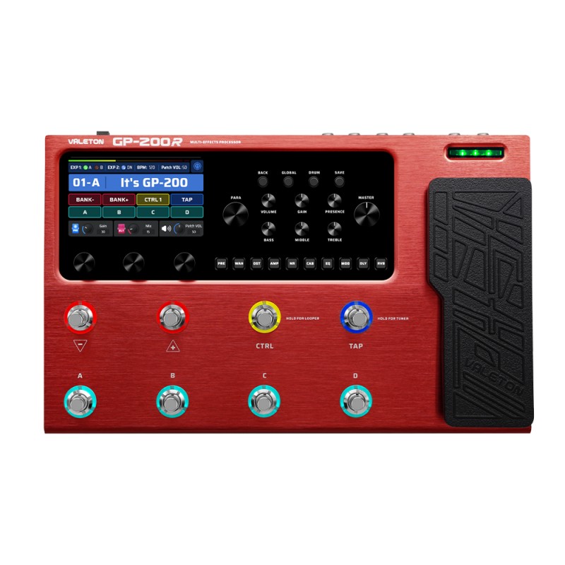 Мулти-ефект за електрическа китара Valeton GP-200R