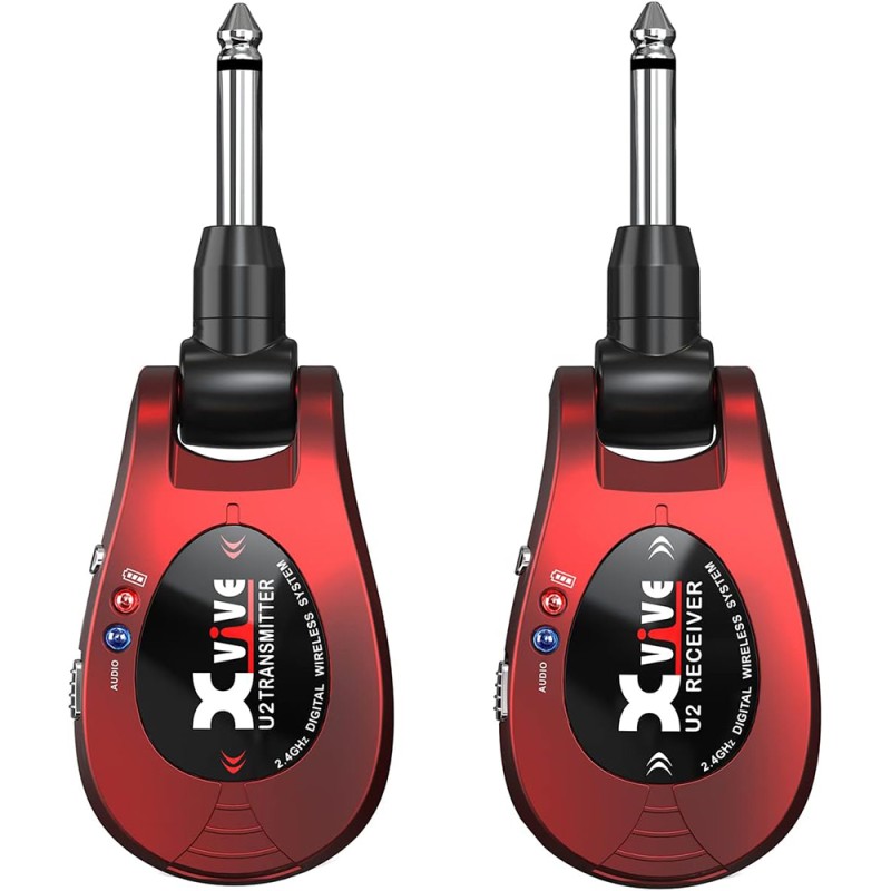 Безжичен инструментален микрофон Xvive U2 Red