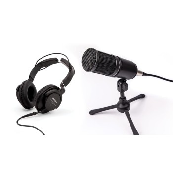 Подкаст микрофон и слушалки Zoom ZDM-1PMP