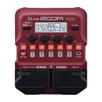 Процесор за бас китара Zoom B1 Four
