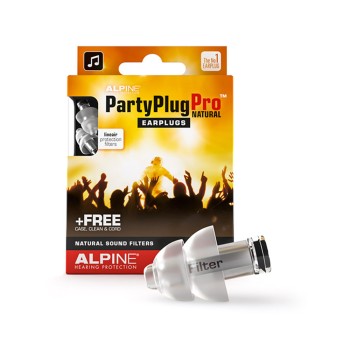 Предпазни тапи за уши ALPINE-PARTY PLUG PRO NATURAL