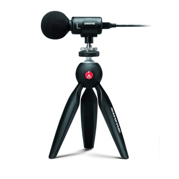 SHURE MV88+VIDEO KIT - микрофон за интервюта, подкаст и видео клипове за мобилни устройства