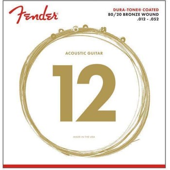 Струни за акустична китара Fender 80/20 Dura-Tone® 880L