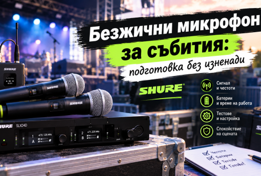 Безжични микрофони за събития: подготовка без изненади