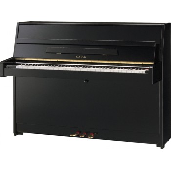 KAWAI K-15E MEP – акустично пиано с 88 клавиша, черен гланц