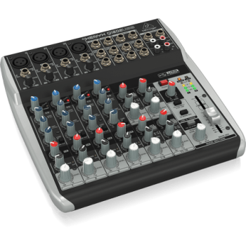 Смесителен пулт 4 моно + 4 стерео Behringer Q1202USB