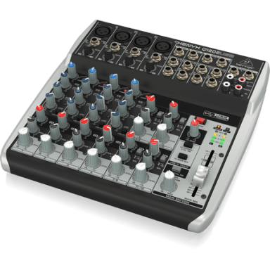Смесителен пулт 4 моно + 4 стерео Behringer Q1202USB