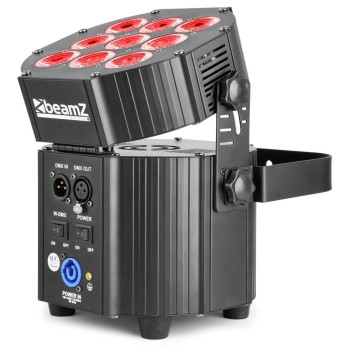 Комплект 6 светлинни ефекта в кейс със захранване Tronios BBP60 9x12WLED 