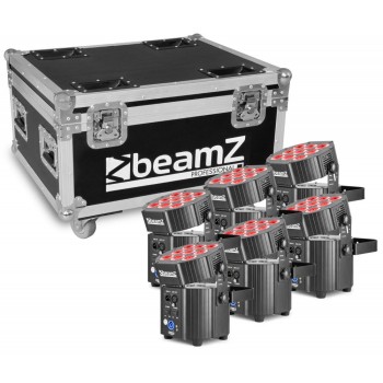 Комплект 6 светлинни ефекта в кейс със захранване Tronios BBP60 9x12WLED 