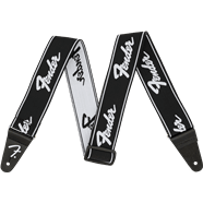 Двулицев ластичен колан за китара Fender running logo 
