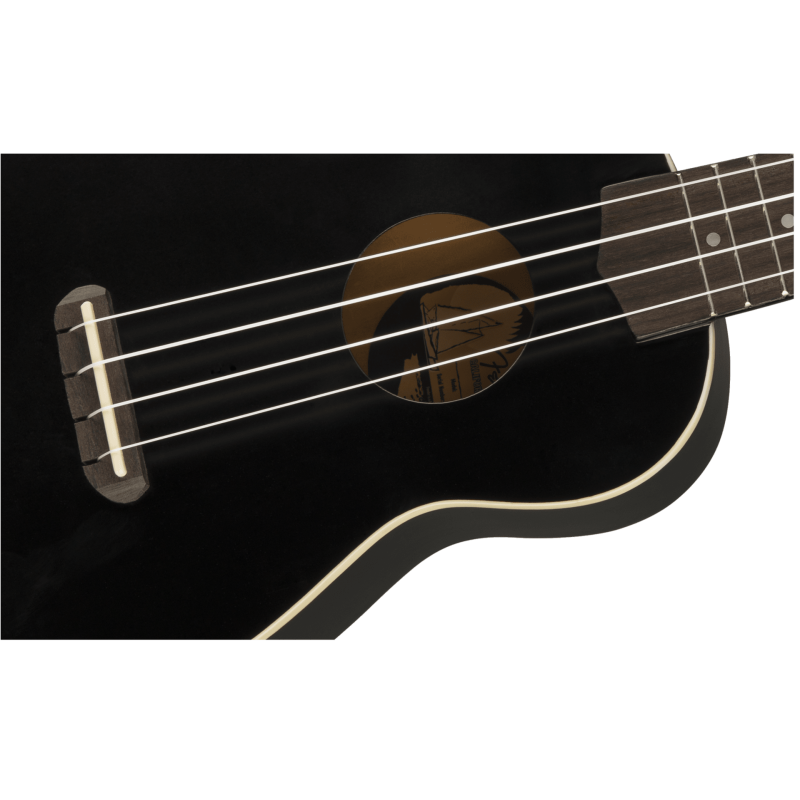 Сопрано укулеле Fender Venice Soprano Ukulele Black