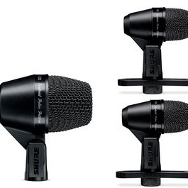SHURE PGADRUMKIT4-XLR комплект 4 микрофонa за барабани