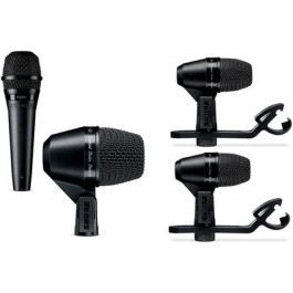 SHURE PGADRUMKIT4-XLR комплект 4 микрофонa за барабани