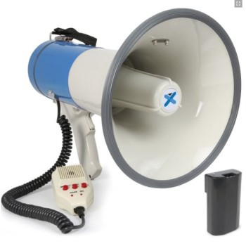 Мегафон MEG065 65W USB SD MP3 player Battery Record Siren Microphone
