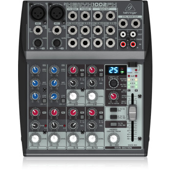 Смесителен пулт 2 моно + 4 стерео Behringer Xenyx1002FX