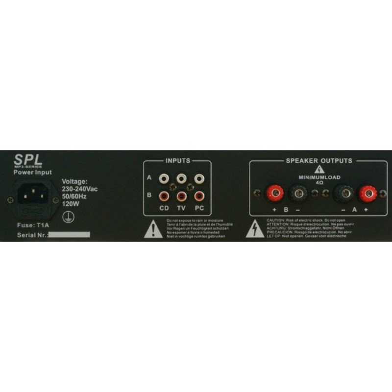 Плеър с усилвател SPL 500MP3 